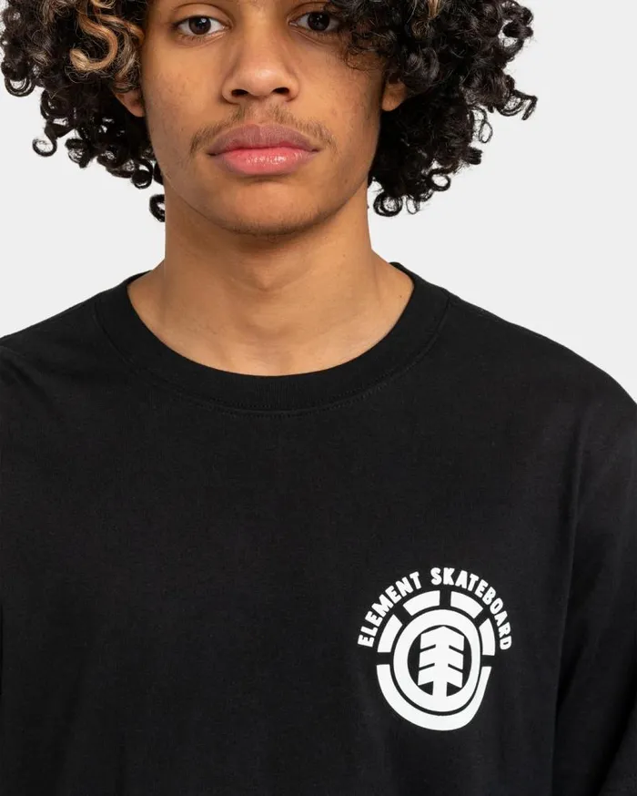 Men Element TShirts Great Outdoor TShirt Flint Black