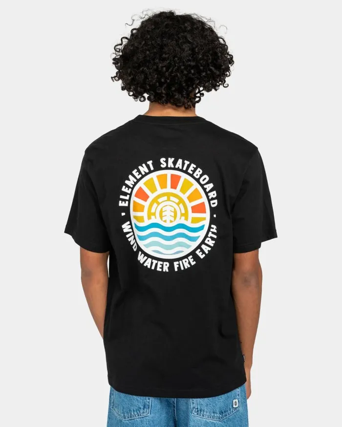 Men Element TShirts Great Outdoor TShirt Flint Black