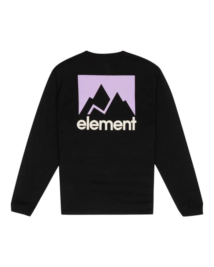 Men Element TShirts Joint 20 Long Sleeve TShirt Flint Black