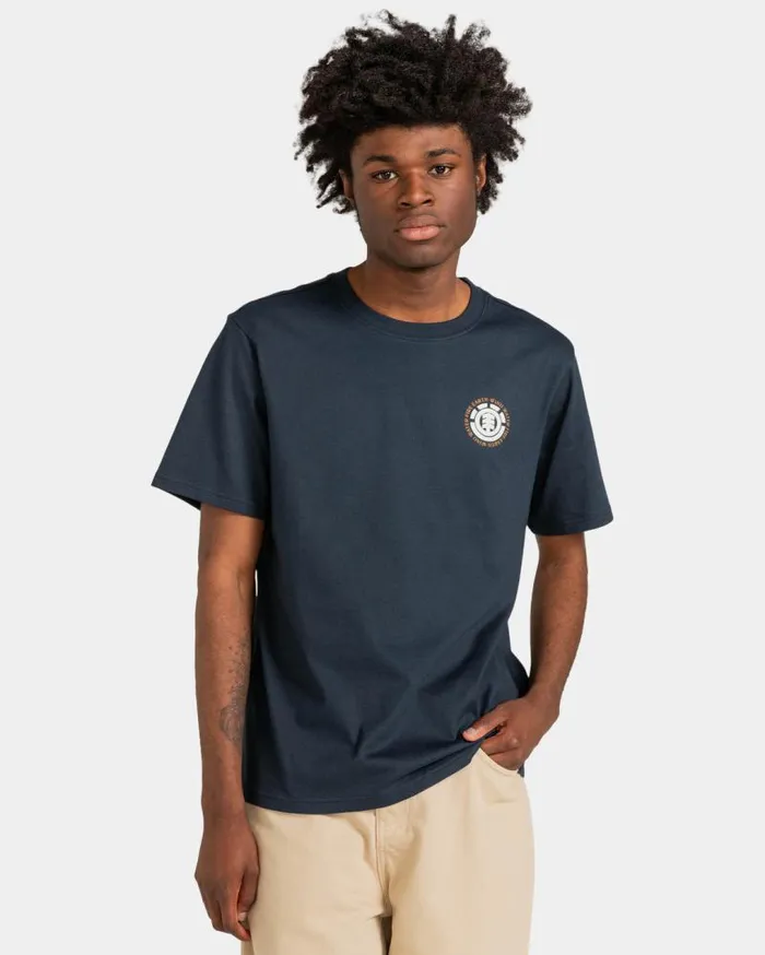 Men Element TShirts Seal TShirt Eclipse Navy Men Element TShirts Seal TShirt Eclipse Navy
