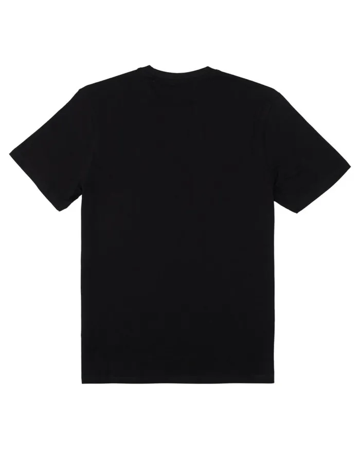 Men Element TShirts Vertical Short Sleeve TShirt Flint Black