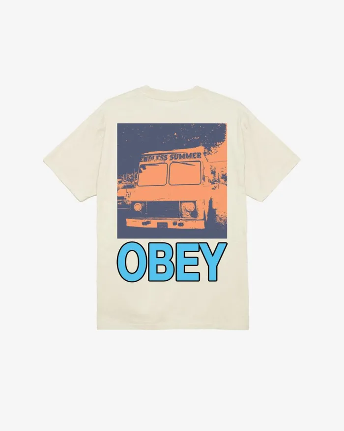 Men ENDLESS SUMMER HEAVYWEIGHT TSHIRT Sago OBEY Clothing TSHIRTS