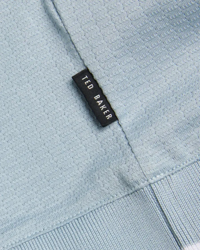 Men ERWEN 8211 Regular Fit Textured Polo Shirt Light Blue Ted Baker Polo Shirts Men ERWEN 8211 Regular Fit Textured Polo Shirt Light Blue Ted Baker Polo Shirts