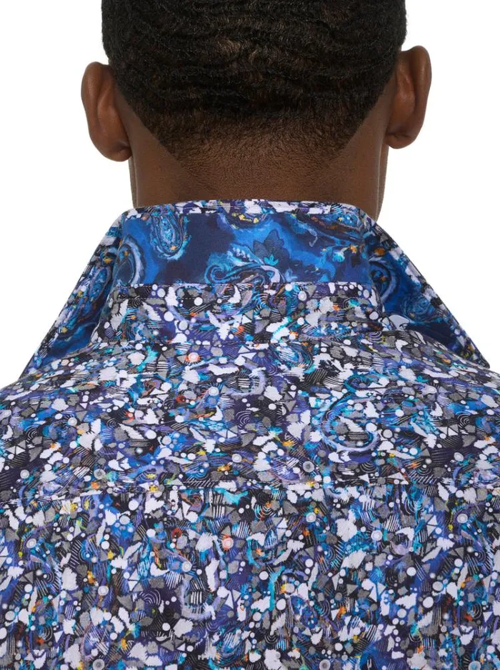 Men FONDO LONG SLEEVE BUTTON DOWN SHIRT Multi Robert Graham Button Down Shirts