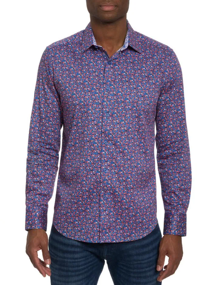 Men GOLDEN HORN LONG SLEEVE BUTTON DOWN SHIRT Multi Robert Graham Button Down Shirts