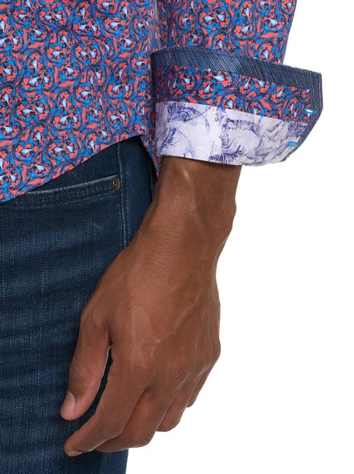 Men GOLDEN HORN LONG SLEEVE BUTTON DOWN SHIRT Multi Robert Graham Button Down Shirts