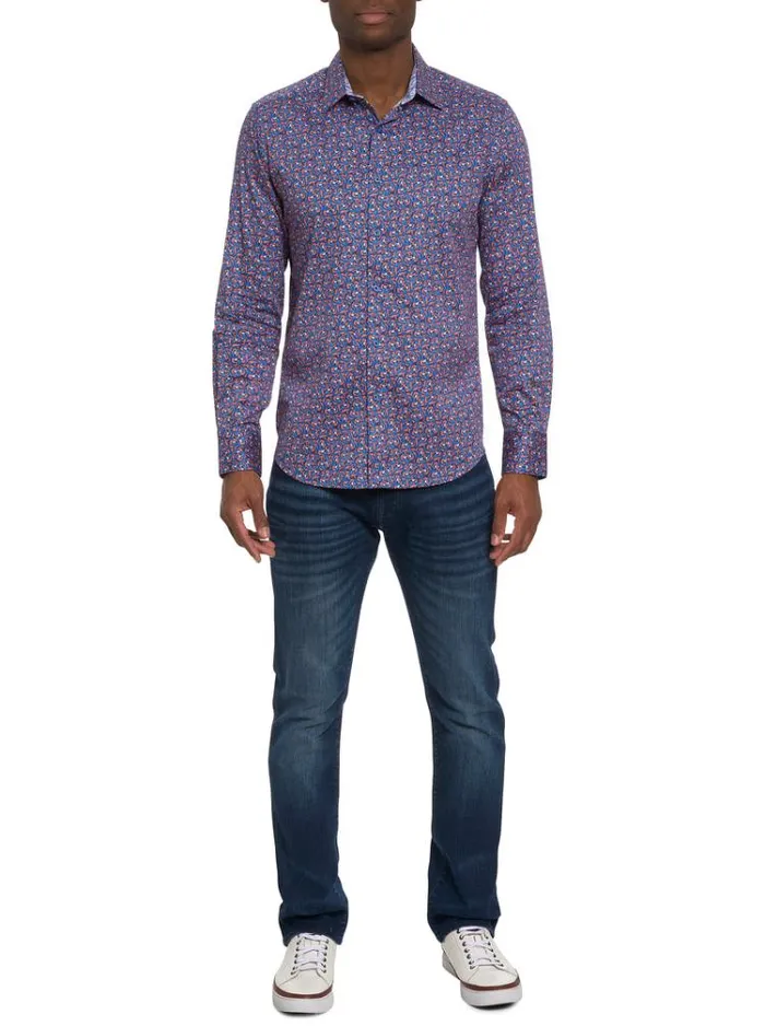 Men GOLDEN HORN LONG SLEEVE BUTTON DOWN SHIRT Multi Robert Graham Button Down Shirts