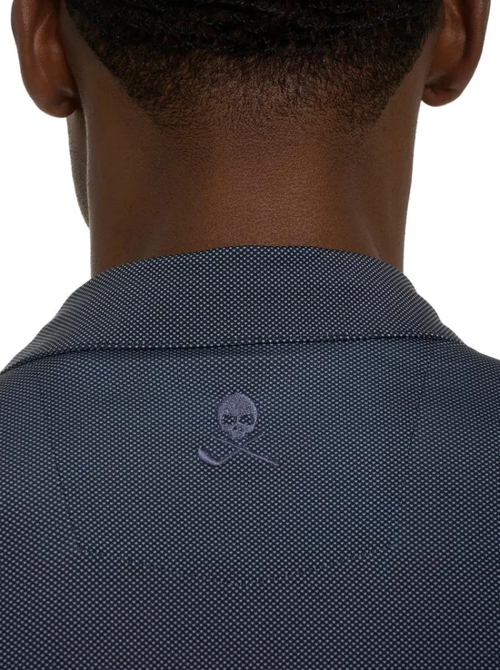 Men HYDE PERFORMANCE POLO Blue Robert Graham Polos and TShirts