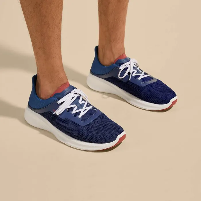 Men Island Hopper Mens TravelReady Sneakers Deep Blue Olukai Athletic