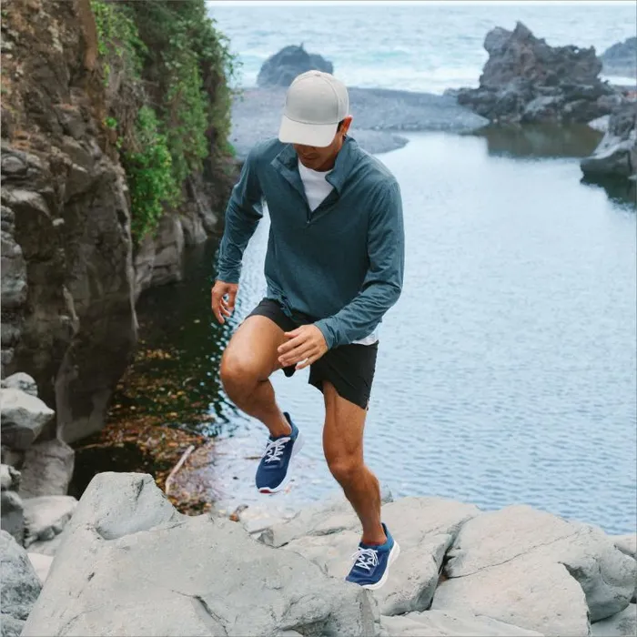 Men Island Hopper Mens TravelReady Sneakers Deep Blue Olukai Athletic