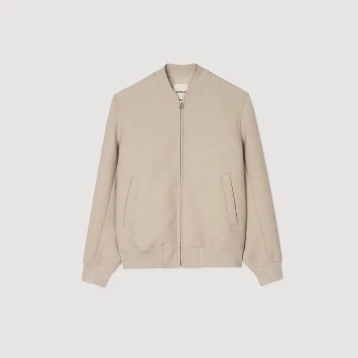 Men Jackets SANDRO Zipup Jacket Ficelle