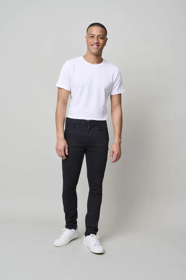 Men Jeans Blend Multiflex Jet Jeans Denim Black