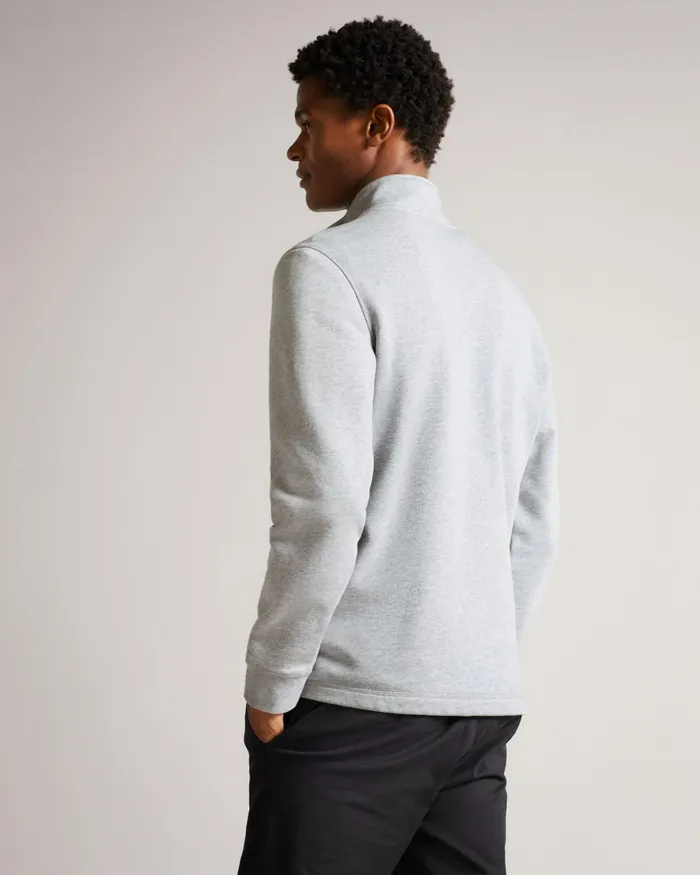 Men KILBRN 8211 High Neck Sweatshirt Light Grey Ted Baker Jumpers and Knitwear Men KILBRN 8211 High Neck Sweatshirt Light Grey Ted Baker Jumpers and Knitwear