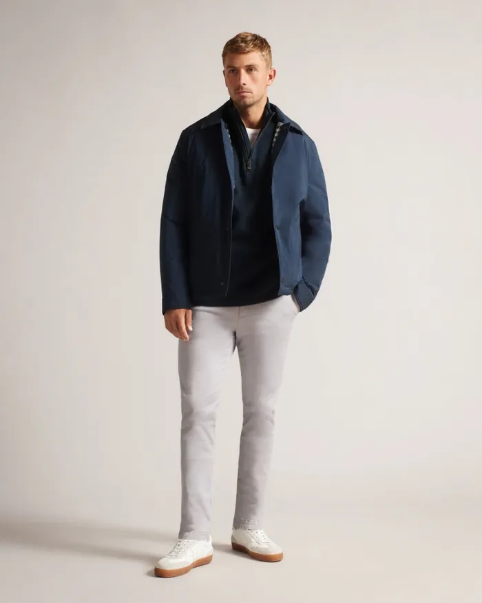 Men KILBRN 8211 High Neck Sweatshirt Navy Ted Baker Jumpers and Knitwear Men KILBRN 8211 High Neck Sweatshirt Navy Ted Baker Jumpers and Knitwear