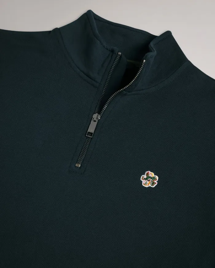 Men KILBRN 8211 High Neck Sweatshirt Navy Ted Baker Jumpers and Knitwear Men KILBRN 8211 High Neck Sweatshirt Navy Ted Baker Jumpers and Knitwear