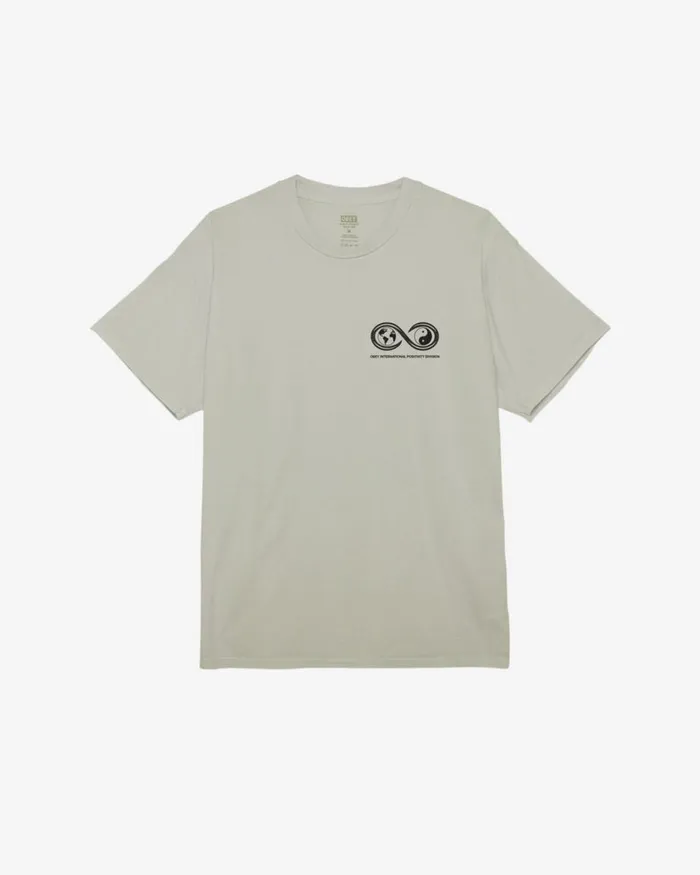 Men LIFE SENTENCE PIGMENT TSHIRT Pigment Silver Grey OBEY Clothing TSHIRTS