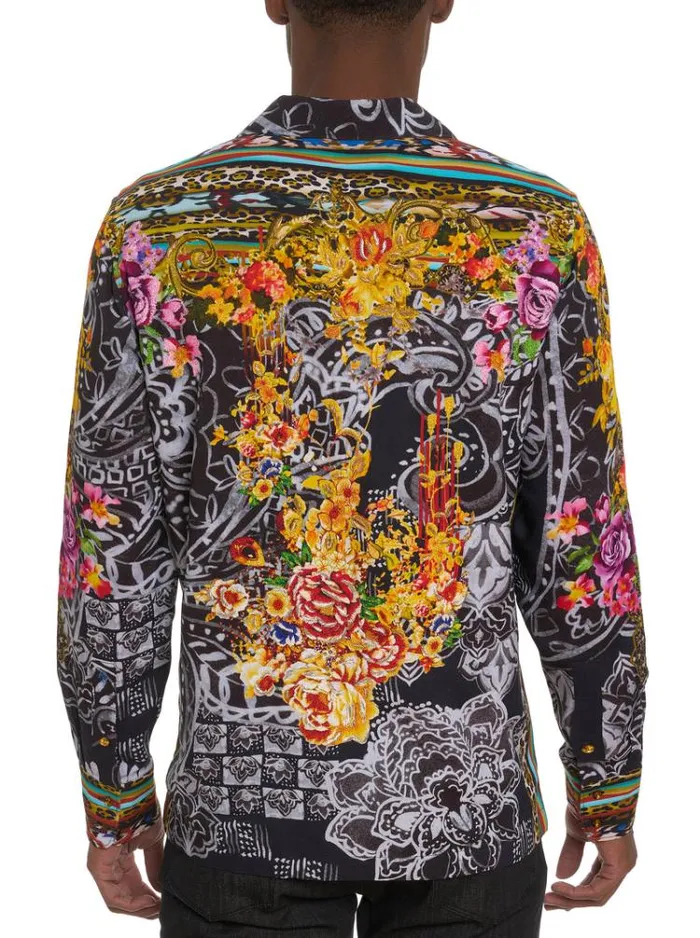 Men LIMITED EDITION THE OTTOMAN LONG SLEEVE BUTTON DOWN SHIRT Multi Robert Graham Button Down Shirts