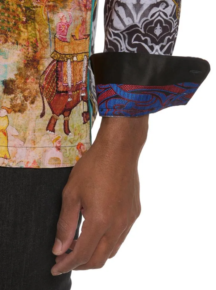 Men LIMITED EDITION THE OTTOMAN LONG SLEEVE BUTTON DOWN SHIRT Multi Robert Graham Button Down Shirts