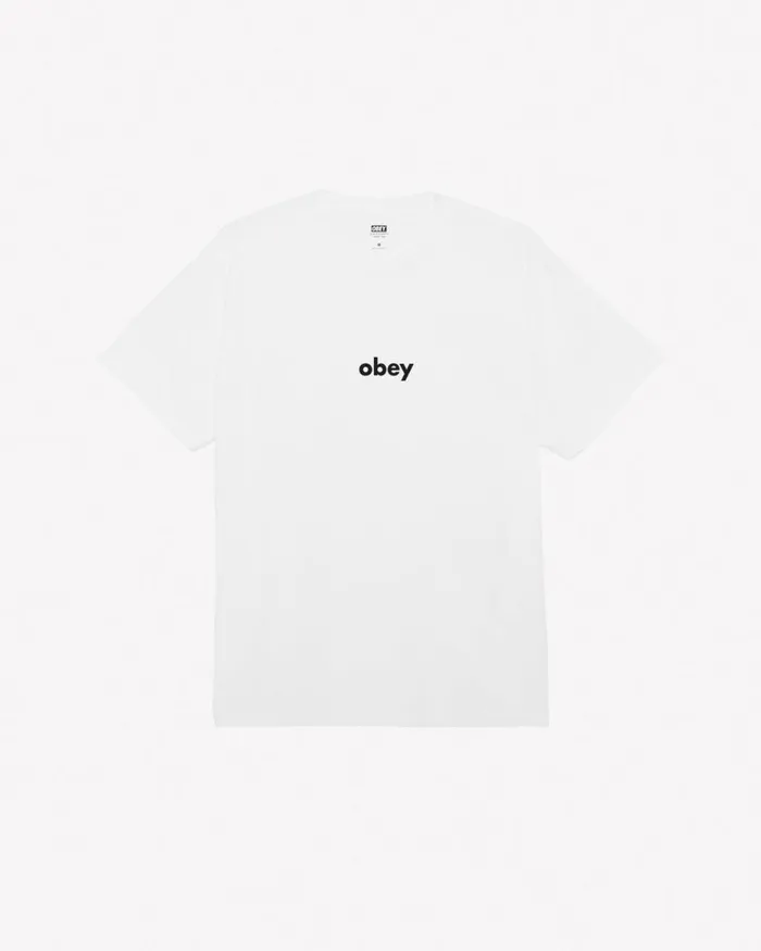 Men LOWER CASE II CLASSIC TSHIRT Black OBEY Clothing TSHIRTS