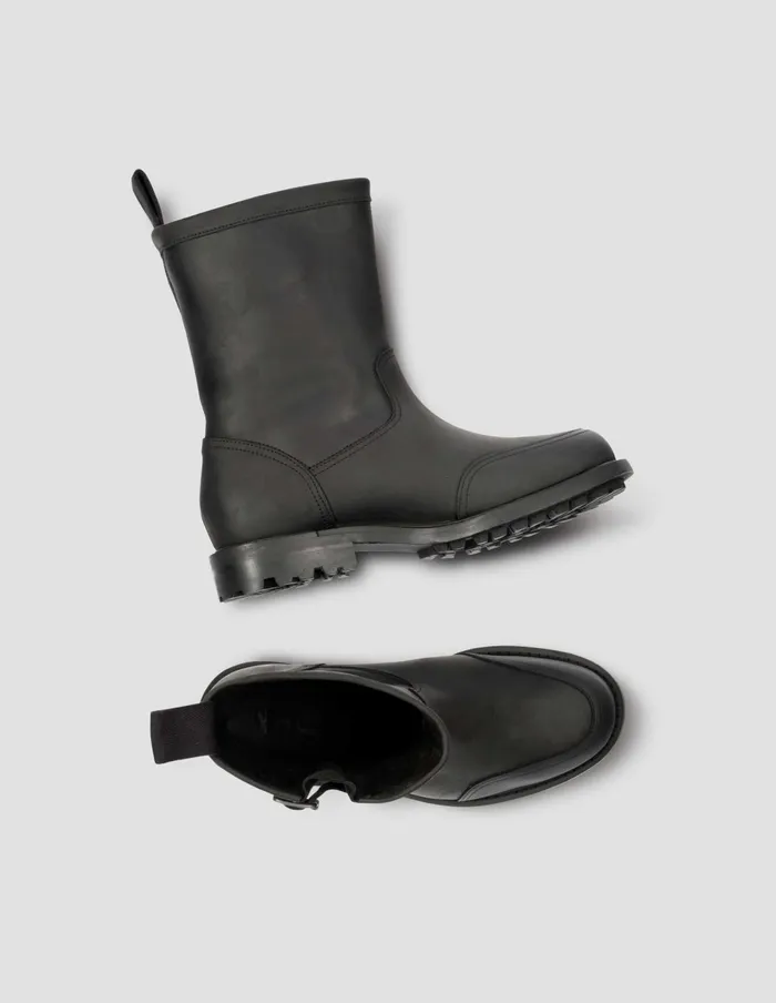 Men Mhl Pull On Boot Black Margaret Howell Shoes