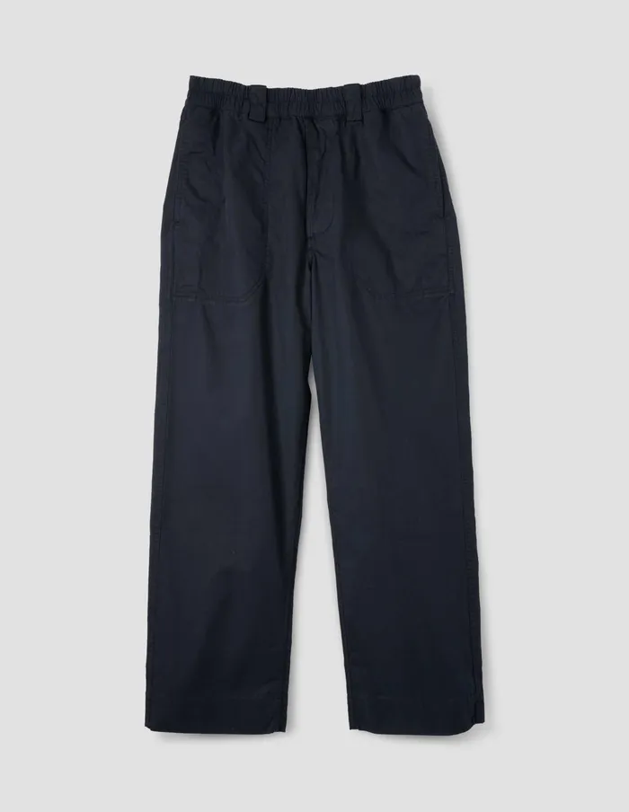 Men Mhl Zip Pocket Jogger Black Margaret Howell Trousers
