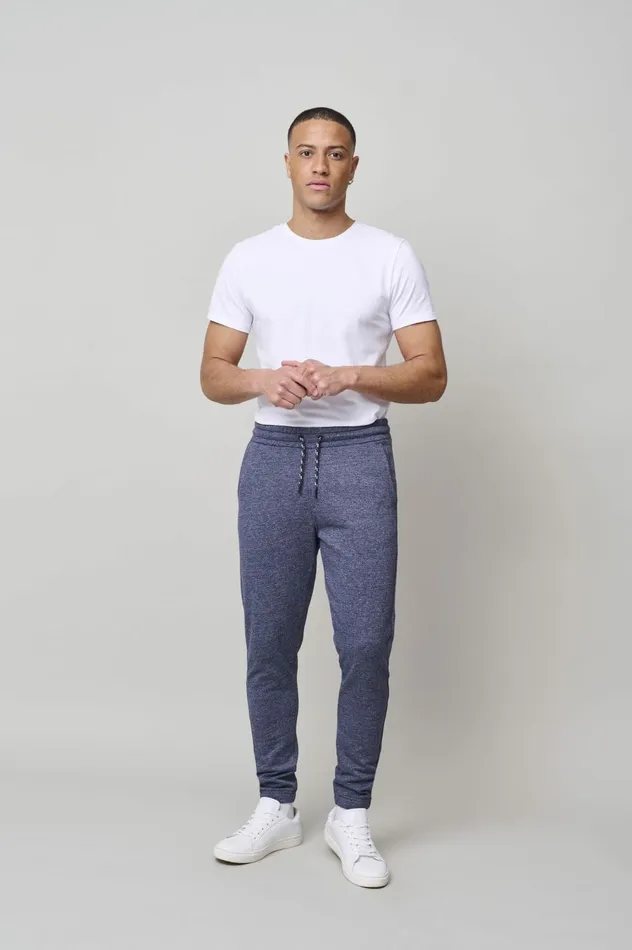 Men Pants Blend Pantsknitted Dress Blues