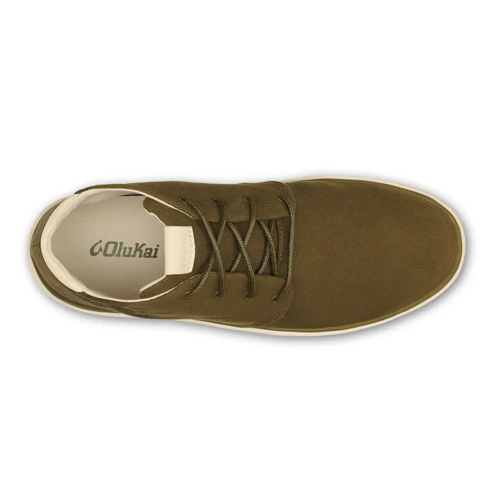 Men Papak Mens Waxed Canvas Chukka Boots Olive Olukai Waterproof