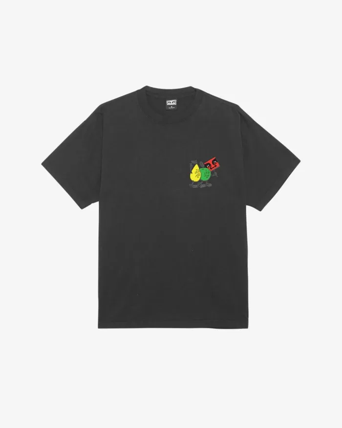Men PEACEFUL PROTEST HEAVYWEIGHT TSHIRT Dewberry OBEY Clothing TSHIRTS