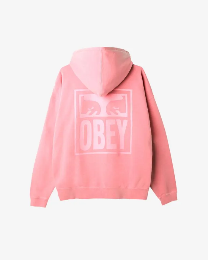 Men PIGMENT EYES ICON EXTRAHEAVY PULLOVER Pigment Shell Pink OBEY Clothing SWEATSHIRTS Men PIGMENT EYES ICON EXTRAHEAVY PULLOVER Pigment Shell Pink OBEY Clothing SWEATSHIRTS