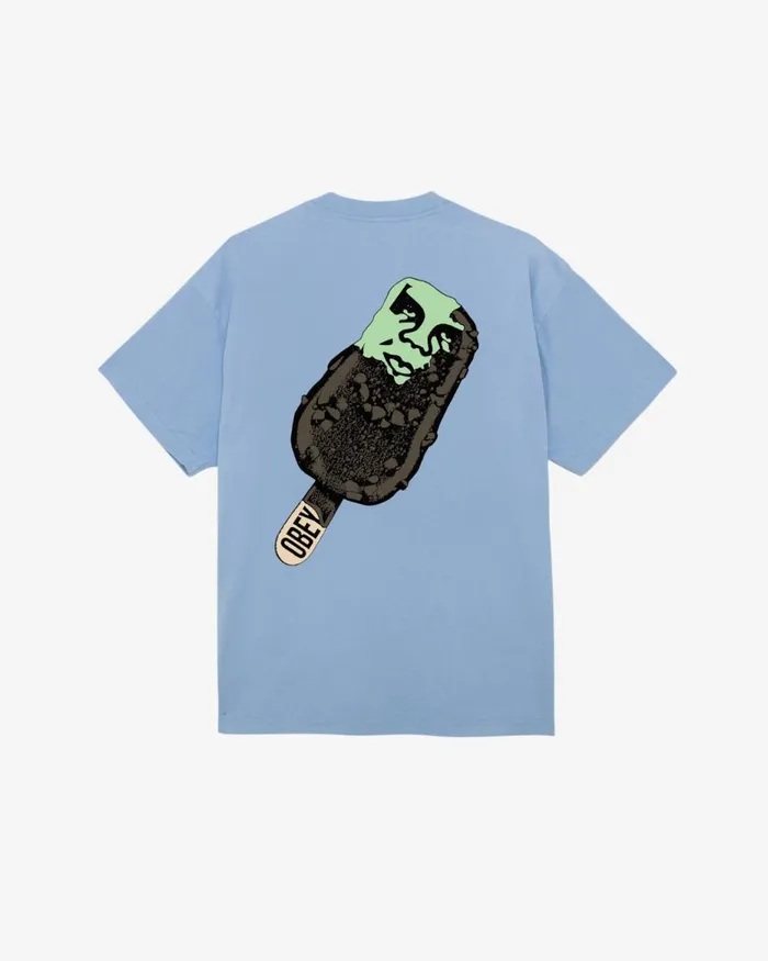 Men POPSICLE HEAVYWEIGHT TSHIRT White OBEY Clothing TSHIRTS