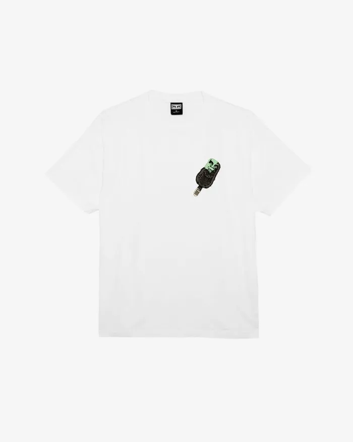 Men POPSICLE HEAVYWEIGHT TSHIRT White OBEY Clothing TSHIRTS