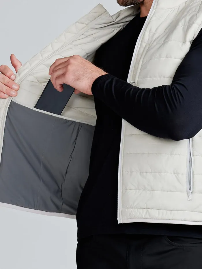 Men Response Packable Puffer Vest Tasc Performance Outerwear