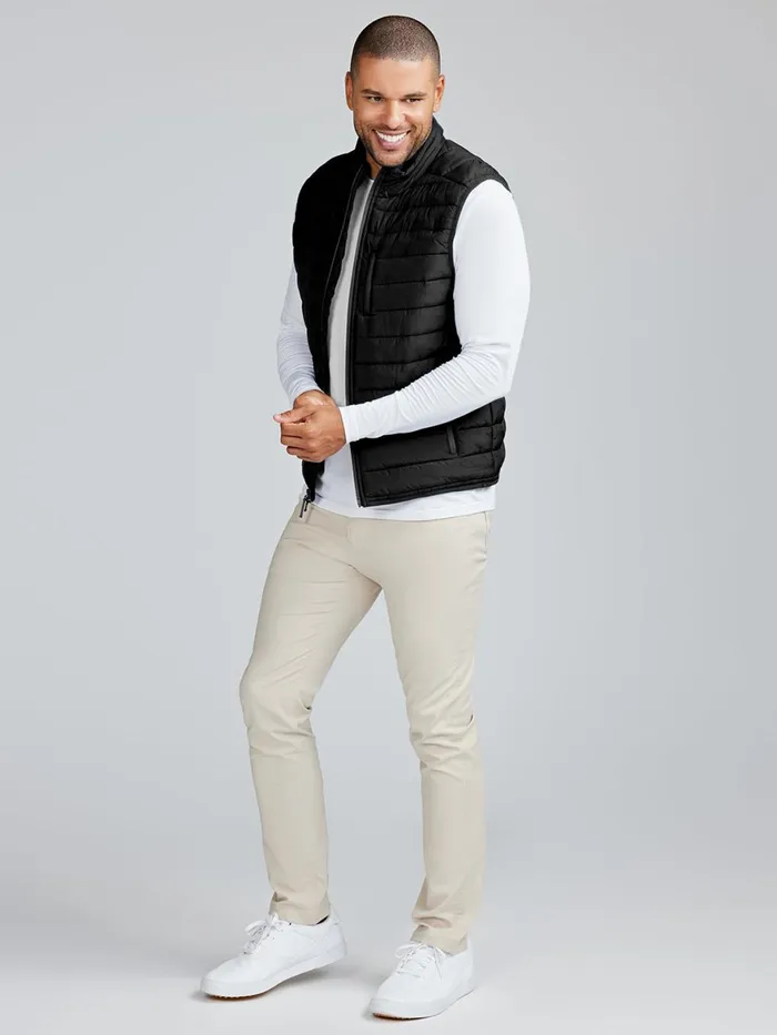 Men Response Packable Puffer Vest Tasc Performance Outerwear