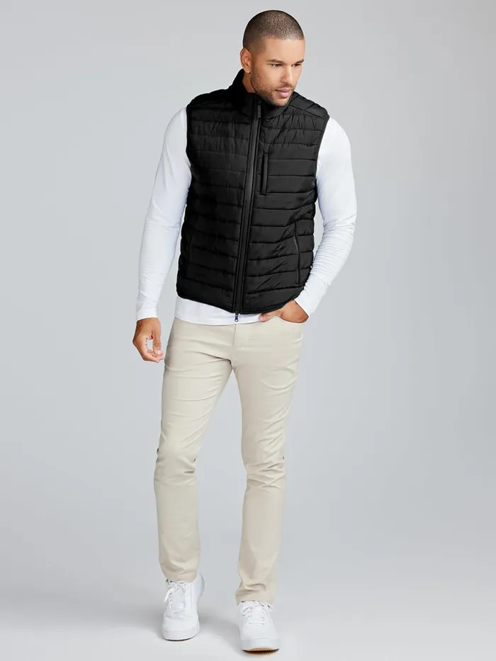 Men Response Packable Puffer Vest Tasc Performance Outerwear
