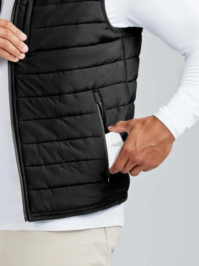 Men Response Packable Puffer Vest Tasc Performance Outerwear