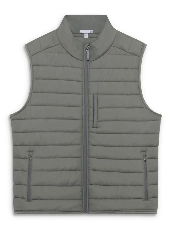 Men Response Packable Puffer Vest Tasc Performance Outerwear