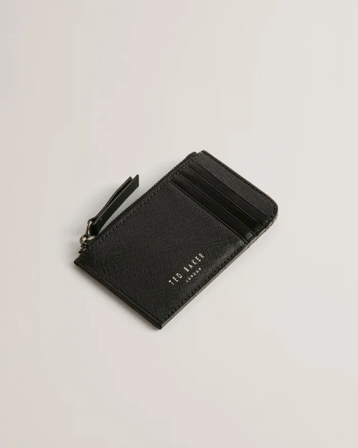 Men SANTEL 8211 Saffiano Leather Belt And Cardholder Set Black Ted Baker Wallets and Cardholders Men SANTEL 8211 Saffiano Leather Belt And Cardholder Set Black Ted Baker Wallets and Cardholders
