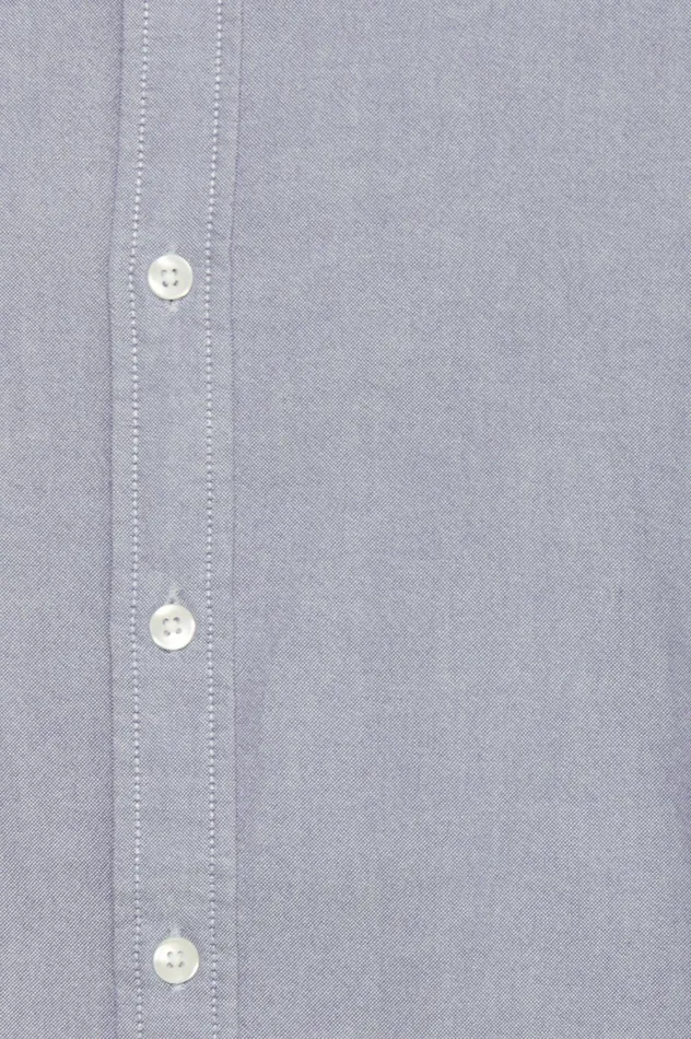 Men Shirts Blend Long Sleeved Shirt Marina Blue