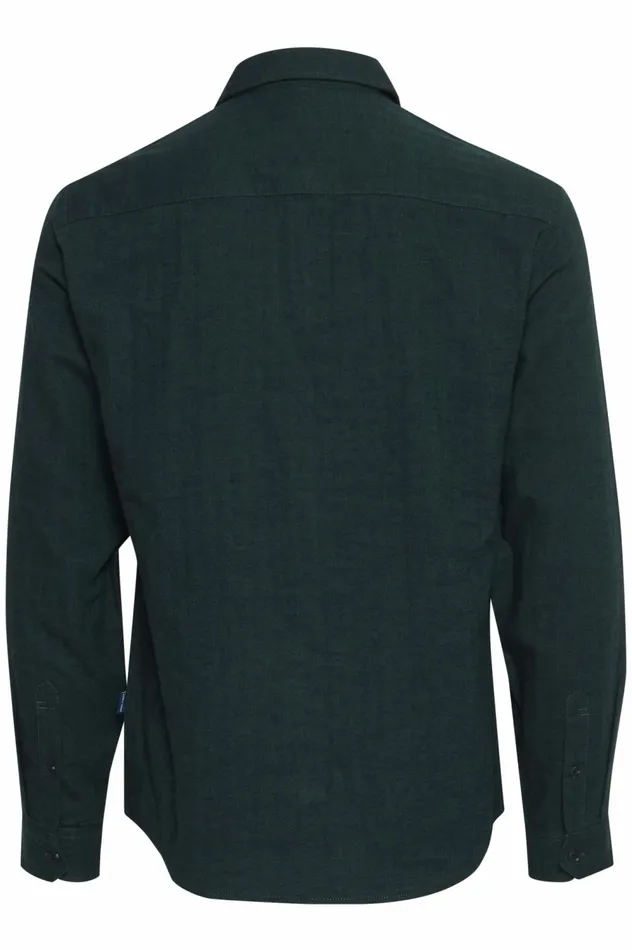 Men Shirts Blend Long Sleeved Shirt Sea Moss