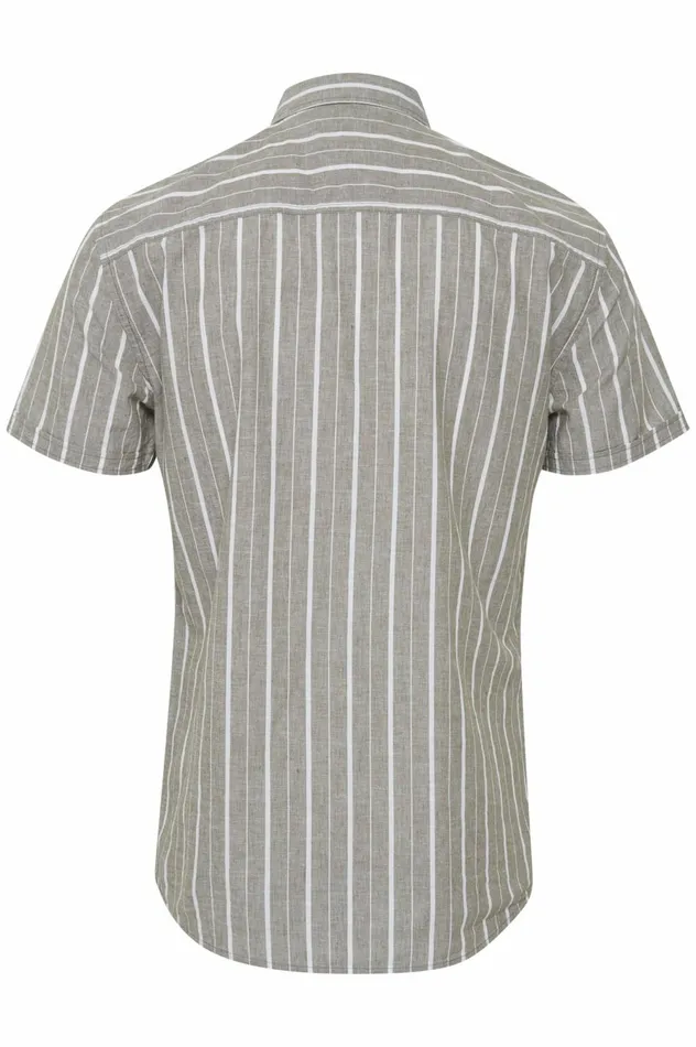 Men Shirts Blend Shirt With Short Sleev Four Leaf Clover