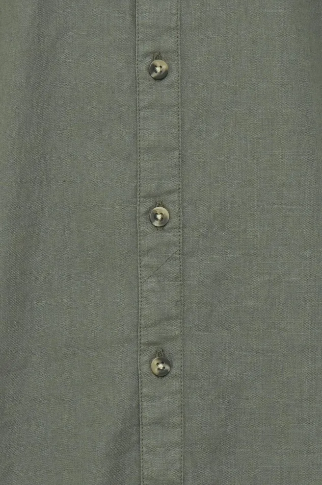 Men Shirts Blend Short Sleeved Shirt Thyme