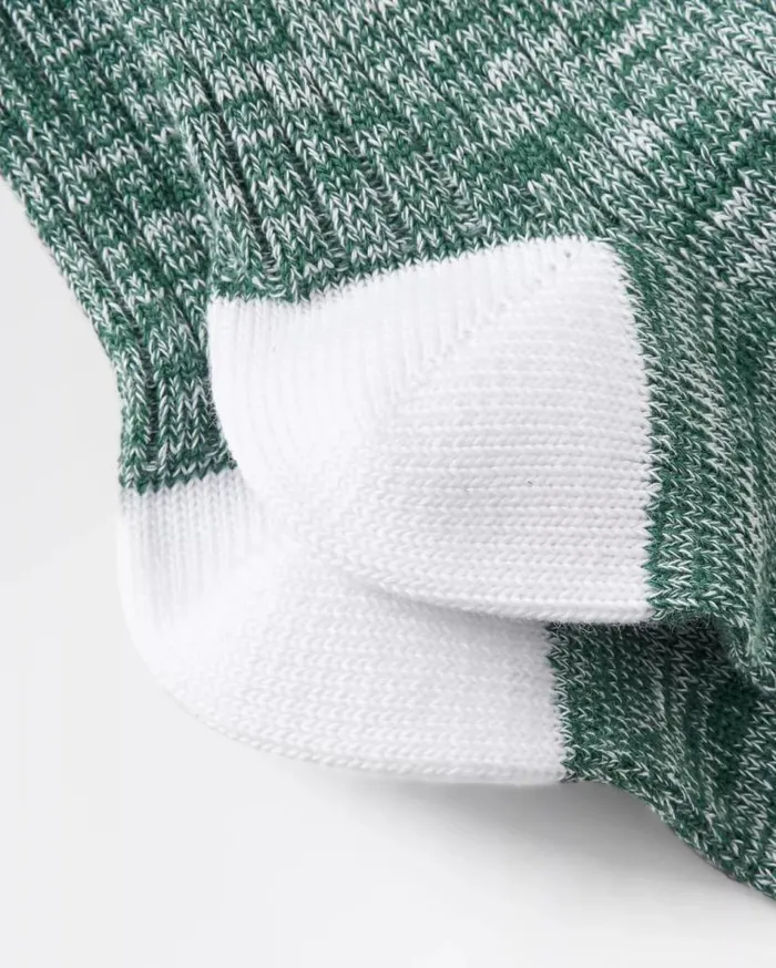 Men Socks Passenger Organic Midweight Rib Socks Deep Ocean Deep Ocean