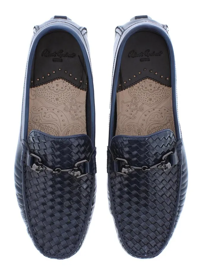Men SPOCK LOAFER Navy Robert Graham Shoes
