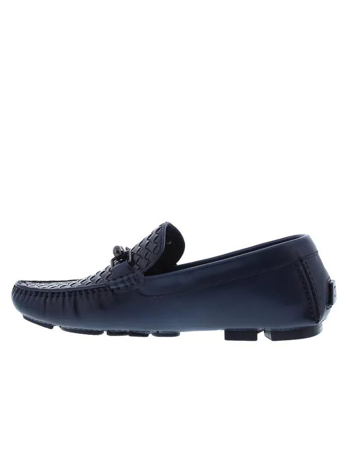 Men SPOCK LOAFER Navy Robert Graham Shoes