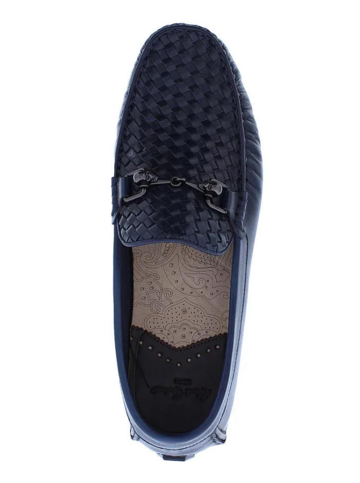 Men SPOCK LOAFER Navy Robert Graham Shoes