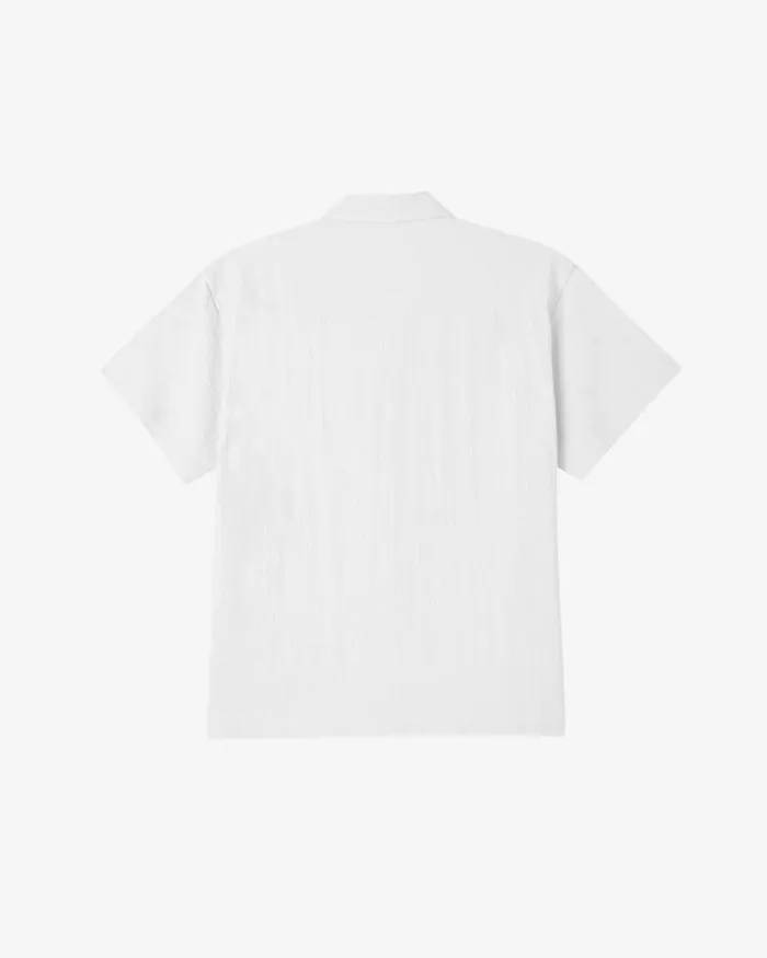 Men SUNRISE SHIRT White OBEY Clothing TOPS