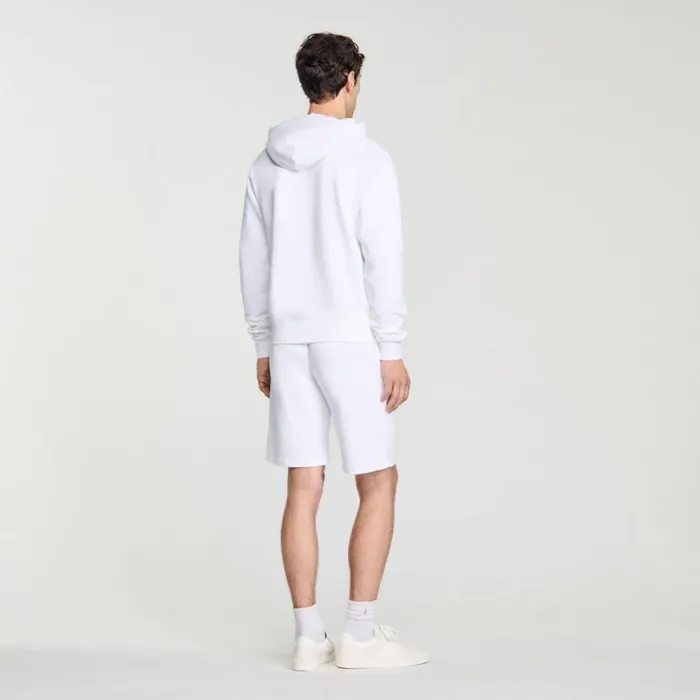 Men Sweaters and Cardigans SANDRO Wild Animals Hoodie White