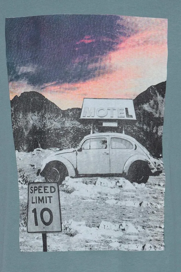 Men TShirts Blend Tshirt Bluestone
