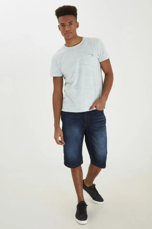 Men TShirts Blend Tshirt Pastel Turquoise