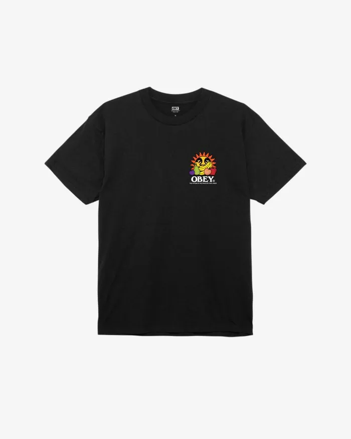 Men THE FUTURE IS THE FUITS OF OUR LABOR CLASSIC TSHIRT White OBEY Clothing TSHIRTS Men THE FUTURE IS THE FUITS OF OUR LABOR CLASSIC TSHIRT White OBEY Clothing TSHIRTS